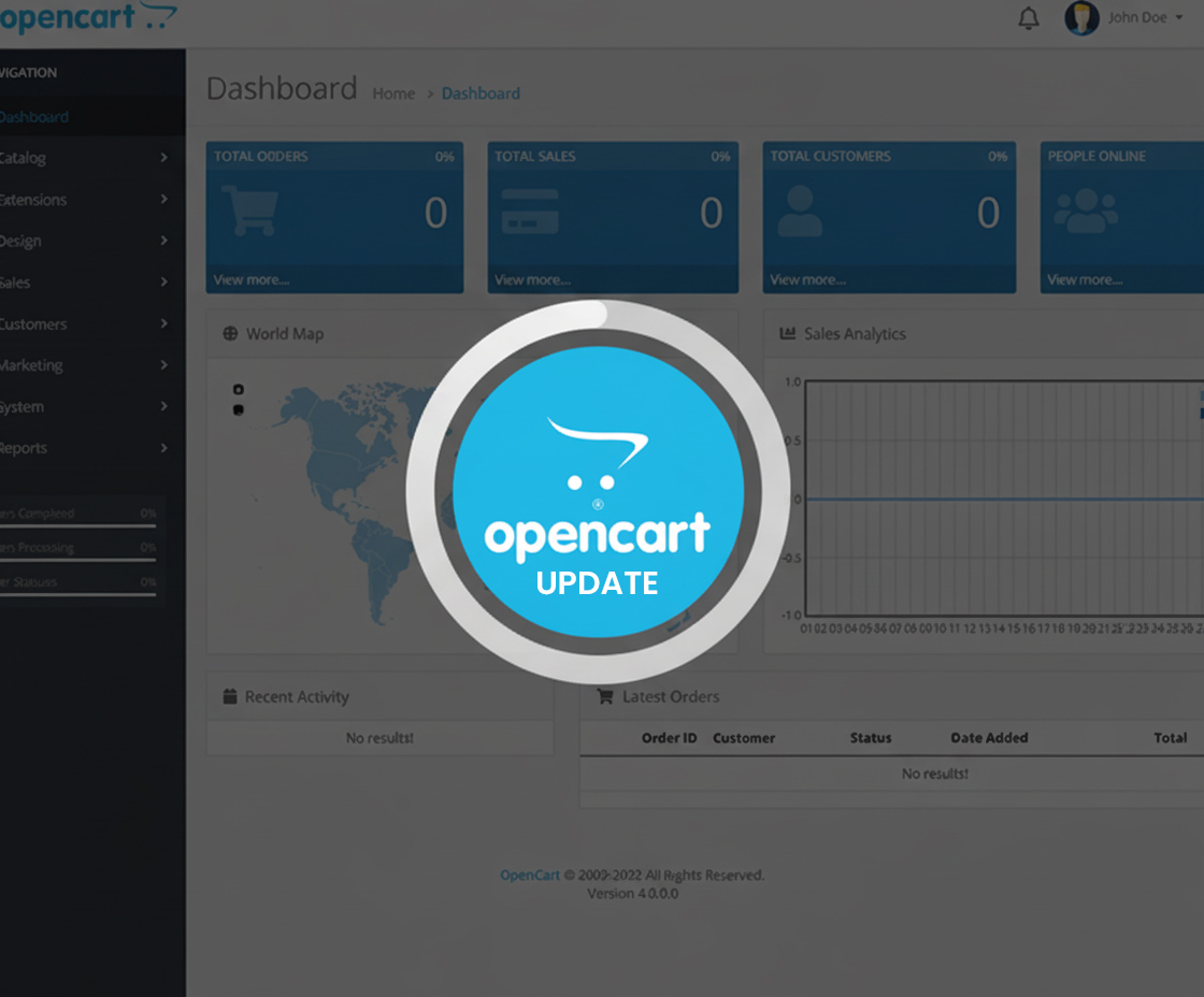 Opencart Updaten naar versie 3 of 4